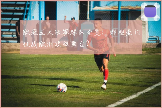 欧冠五大联赛球队全览:哪些豪门征战欧洲顶级舞台?